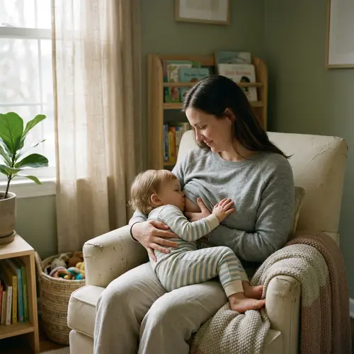 Tender Moments of Motherhood: Breastfeeding Bliss