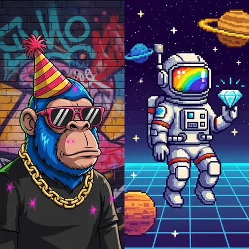 Random NFT Images – Unique Artwork Collection