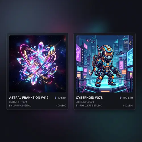 Random NFT Images – Unique Artwork Collection