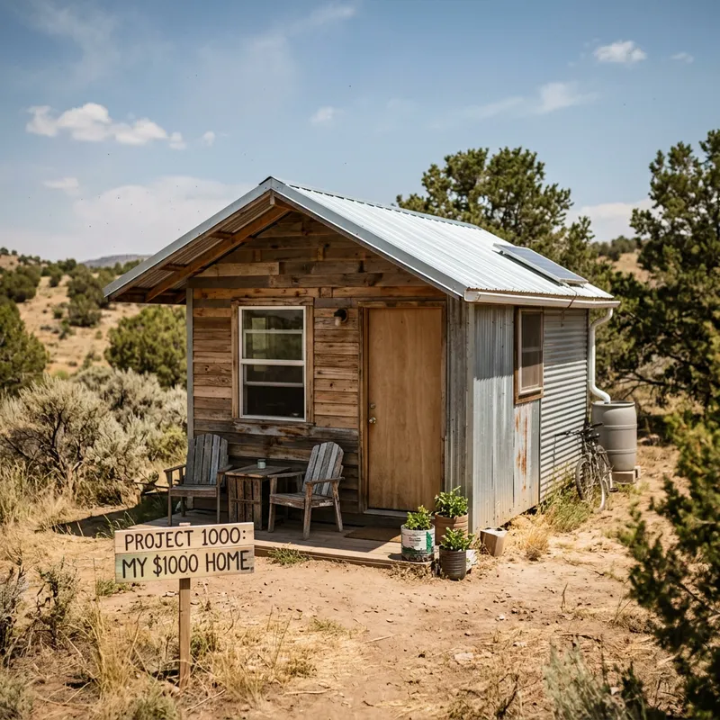 1000-dollar House: Affordable Housing Option