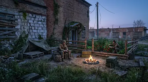 Post-Apocalyptic Survival Base Transformation