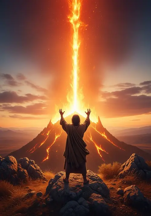 Elijah Calls Down Fire on Mount Carmel