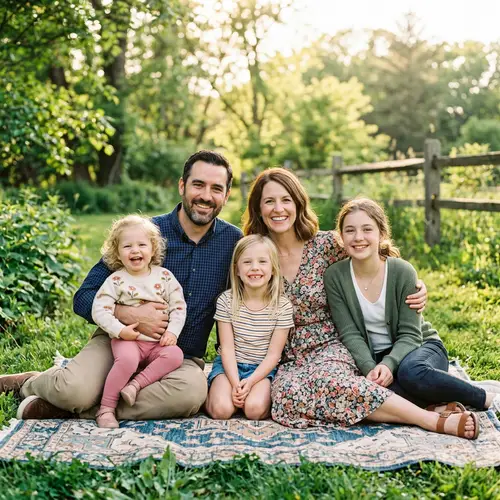 Family Moments: A Heartwarming Family Photo