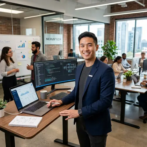 Professional Technology Photo for Business Profiles