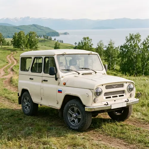 Charming and Gentle UAZ - Robust Icon of Russian Heritage