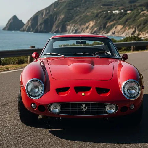 Ferrari 250 GTO with Iconic Logo