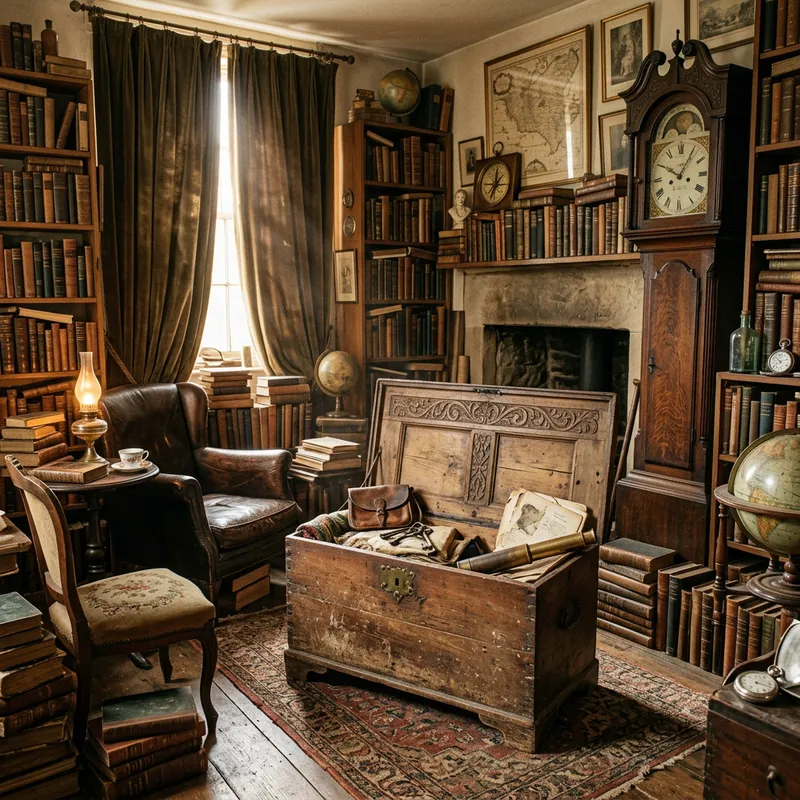 Antique Treasures: Cinematic Hidden Wonders Antique Treasures: Cinematic Hidden Wonders