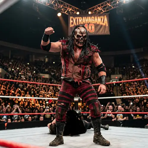 The Phantom at WrestleMania 40 - Spine-Chilling Wrestling Exclusives