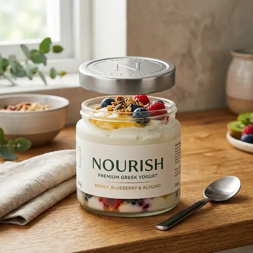 Modern Yogurt Product Design