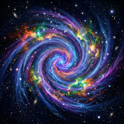Abstract Galaxy Art: Explore Cosmic Beauty