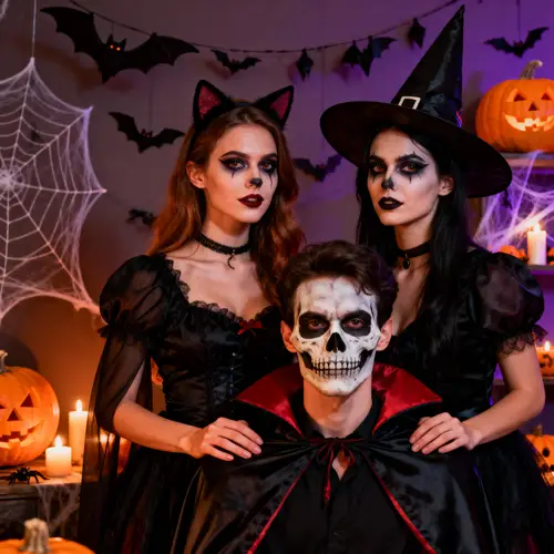 Stunning Halloween Makeup Ideas for Couples