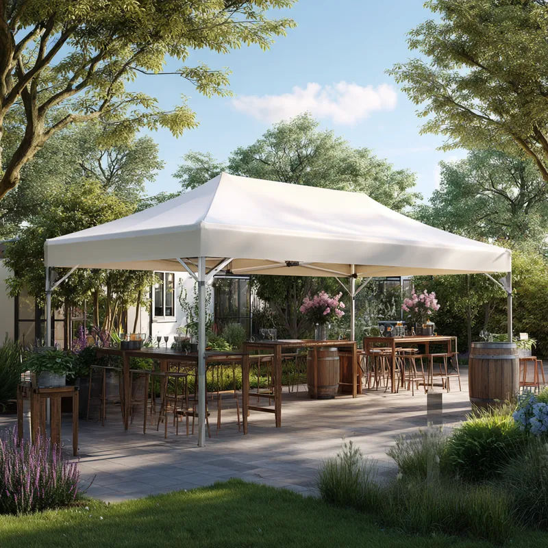 Pro Portable Canopy 3x6m with Beer Garden Set