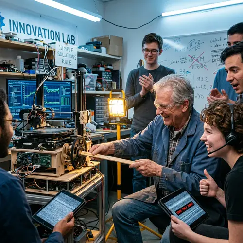 Complex Problem Solved: Modern Tech with Back-to-Basics Solution