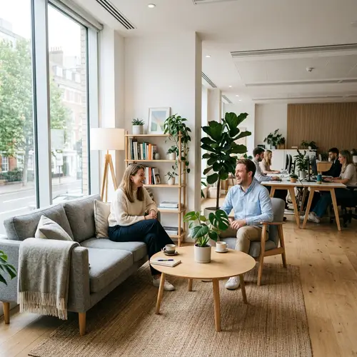 Cozy Scandinavian Office Space Design Ideas