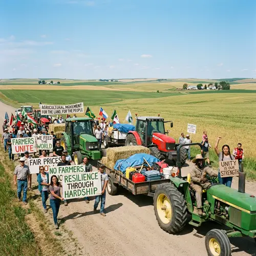Agricultural Protest Movement: Farmers Unite for Resilience