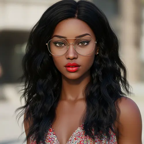 Attractive 21-Year-Old African American Woman