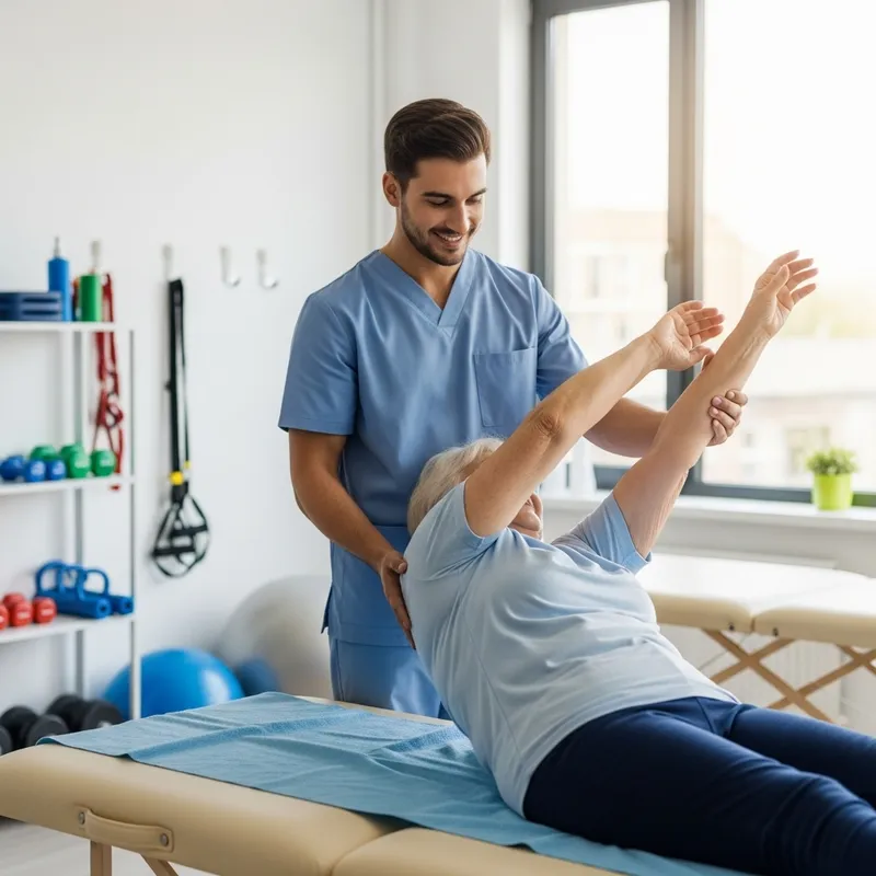 Young Male Physiotherapist - Professional Care