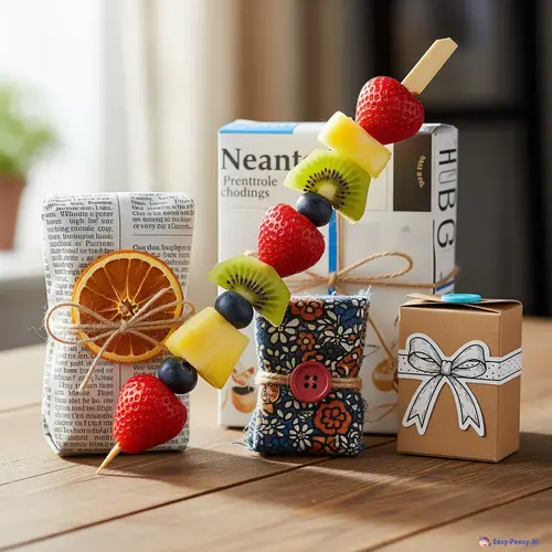 Recycled Gift Fruit Skewers Ideas