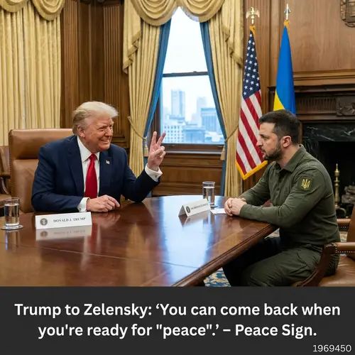 Trump and Zelensky: A Call for Peace