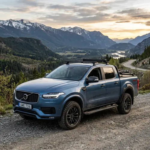Volvo Car with Ranger Truck Cabin