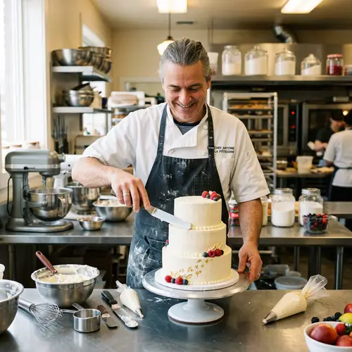 Expert Cake Making with Chef