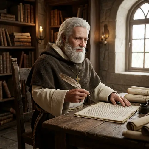 3D Representation of Saint Augustine of Hippo