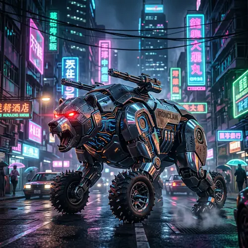 Ironclaw: The Cybernetic Beast of the Night
