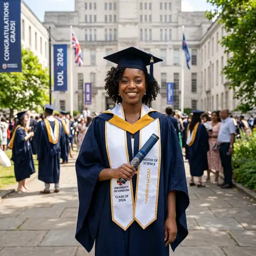 Master's Degree Graduation Picture Services