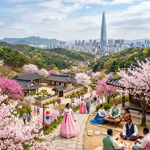 Explore South Korea's Vibrant Landscapes & Culture