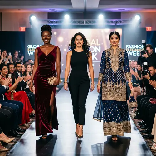 Modern & Elegant Women's Fashion Show - Global Female Empowerment