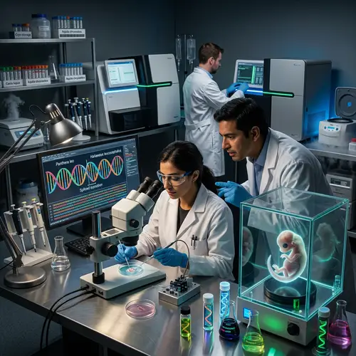 Cutting-Edge Animal DNA Extraction & Genetic Manipulation Lab