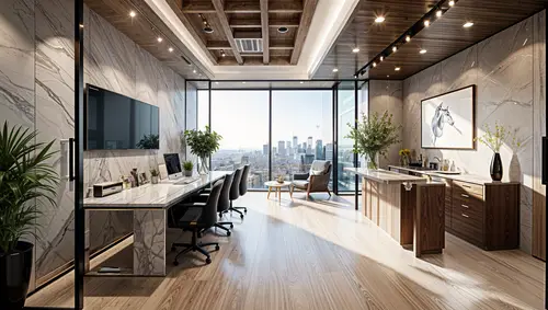 Custom Office Interior Design Ideas