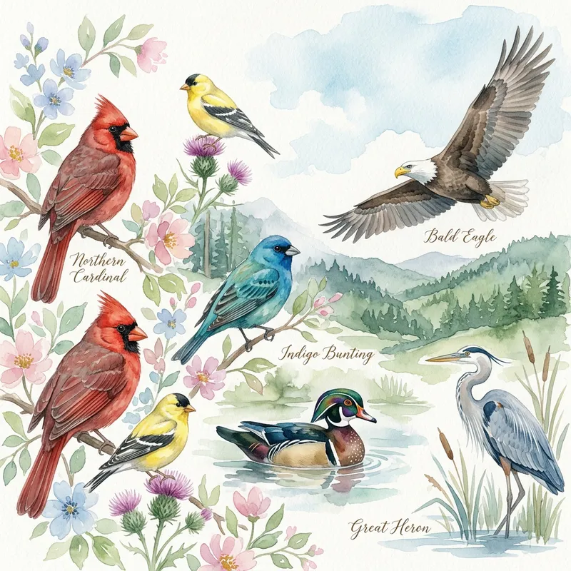 Watercolor Birds: A Journey Through Avian Inspirations