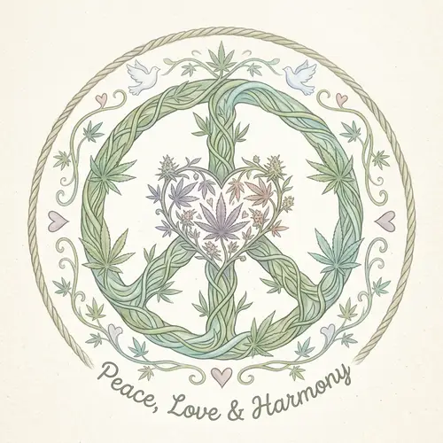 Peace, Love, and Cannabis Design | Harmony and Tranquility