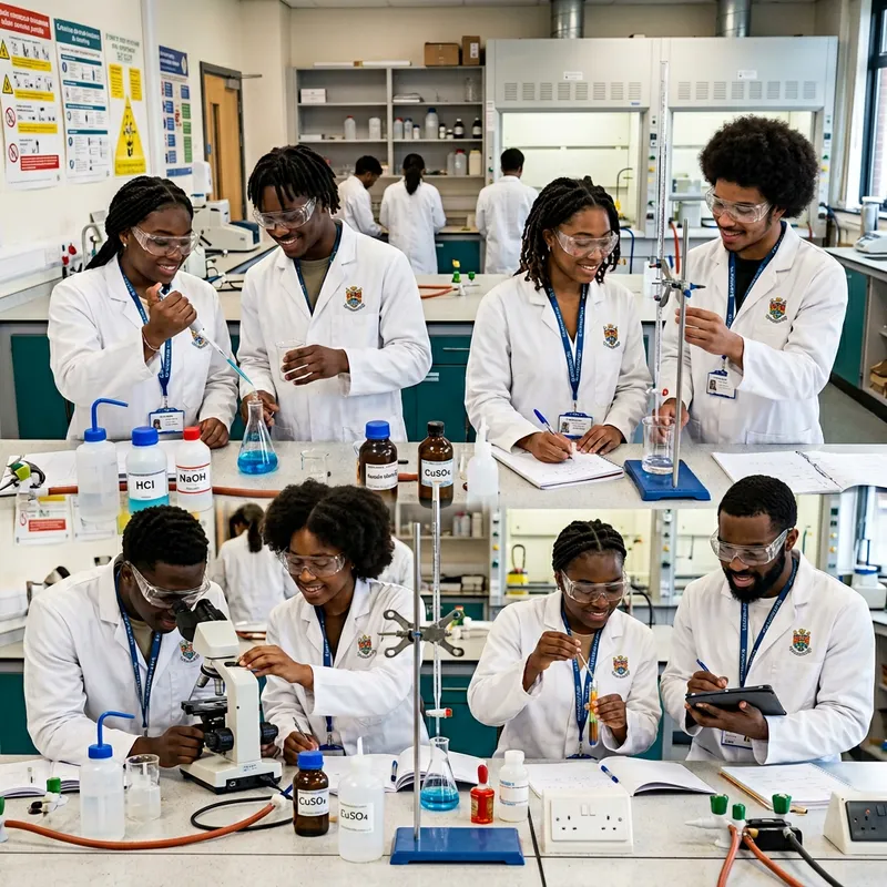 Diversity in Science: Black University Students in Lab Diversity in Science: Black University Students in Lab