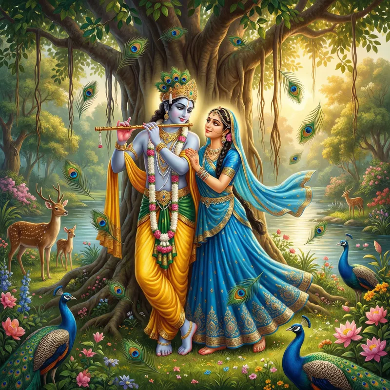 Radha Krishna Eternal Love Capture