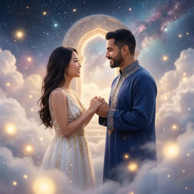 Heart-Warming Divine Couple | Ethereal Relationship Moment