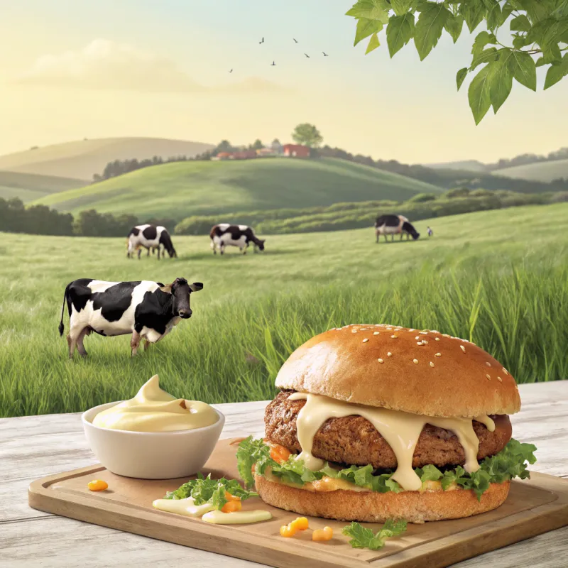 Artisanal Cream from Carlsbourg for Burger Sauce