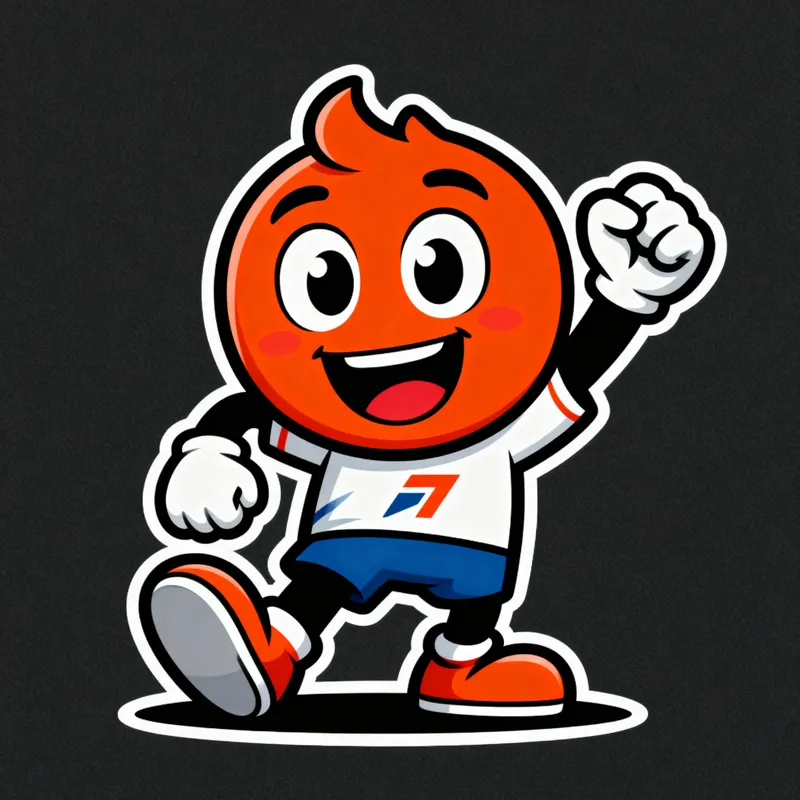 Memorable Cartoon Mascot for Your Brand