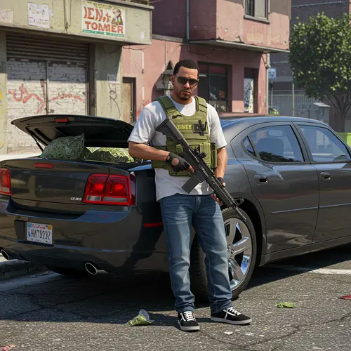 GTA 5 RP Action Scene with Dodge Charger