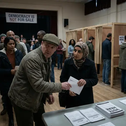 Negative Portrayal of Vote Buying in Democratic Principles