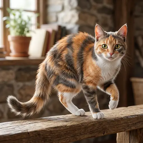 Magnificent Feline in 3D | Photorealistic Cat Rendering