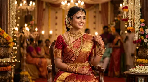 Elegant South Indian Bride Photography