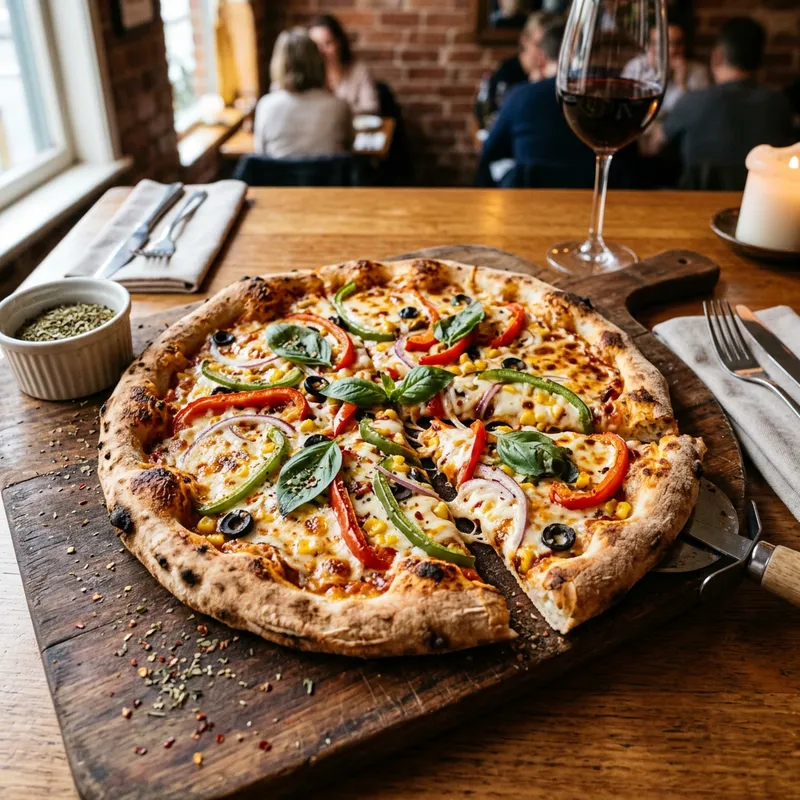 Delicious Cheese Capsicum Pizza Recipe