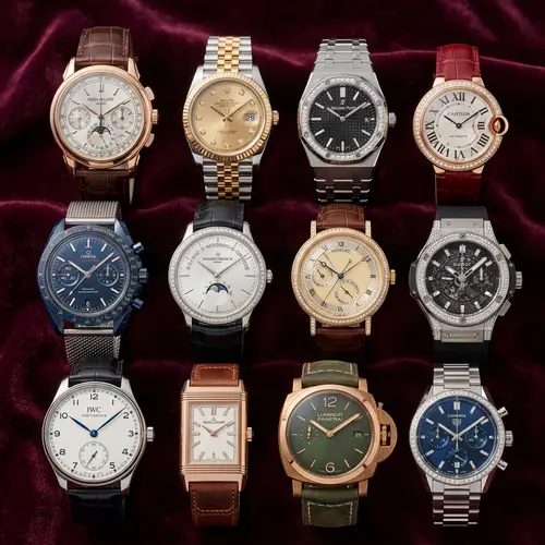 Luxury Brand Watches Collection - Timeless Elegance