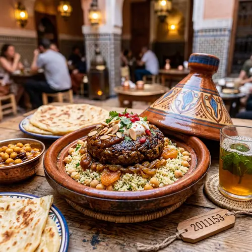 Tagine Beef Patty: Savory Middle Eastern Delight