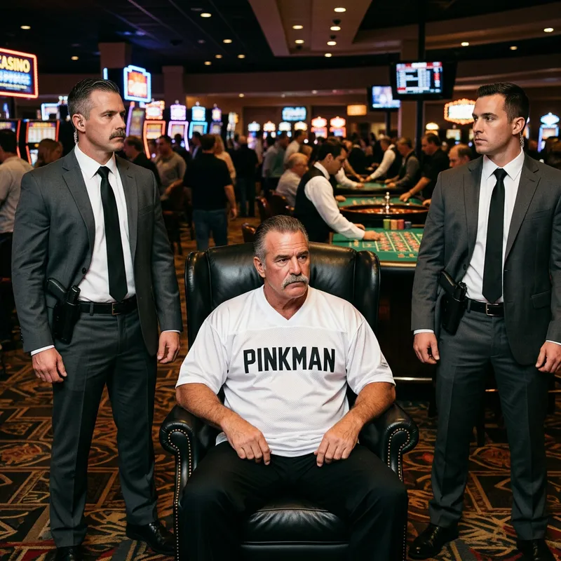 PINKMAN: Casino Proprietor and His Security Team - Exclusive Scene
