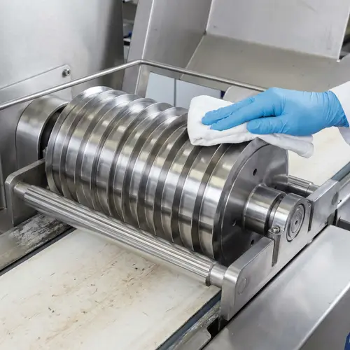 Clean Circular Knife Machine Roller