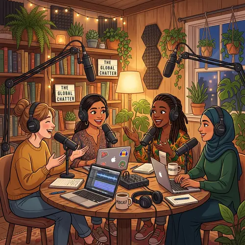 Diverse Women Podcast: Animated Studio Discussion