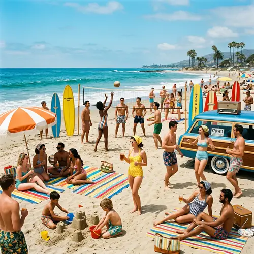 Pelican Bay Beach Party: Retro Vibes & Fun